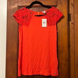 Women’s Guess lace tee